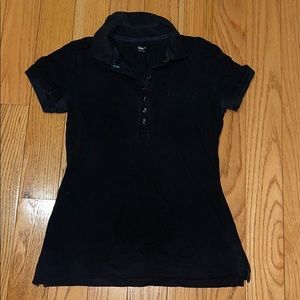 GAP Black Polo Tee Size SMALL